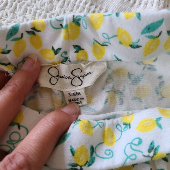 Jessica Simpson Baby Lemon Summer Set 3 month - Picture 9 of 14